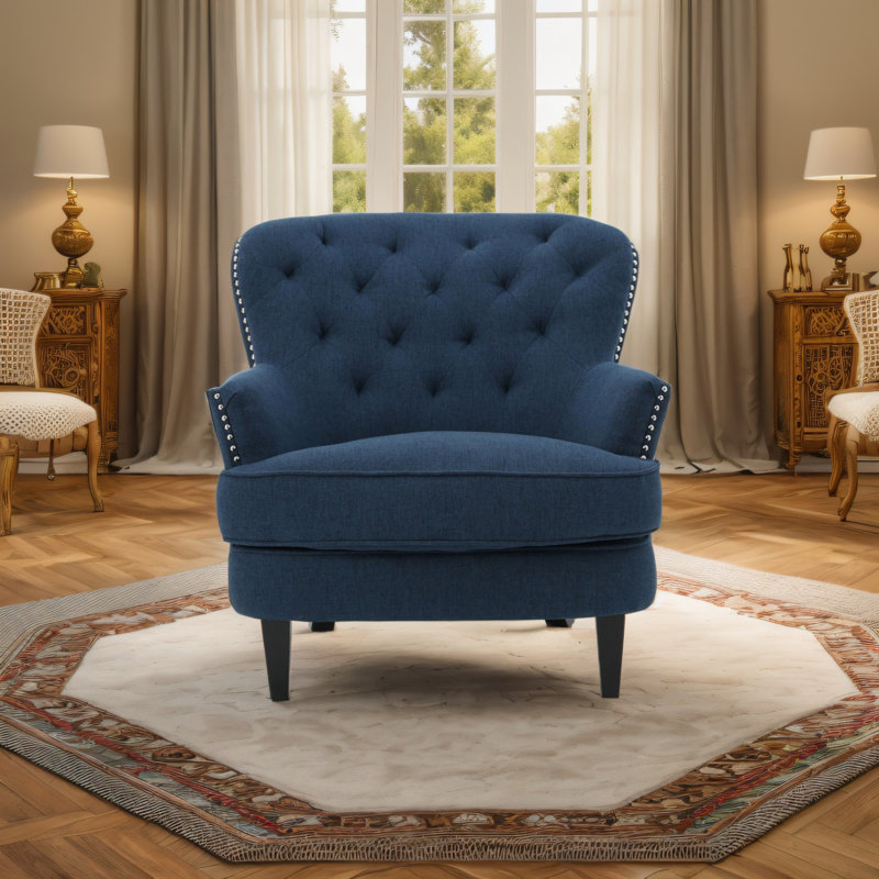 Wayfair blue chair discount